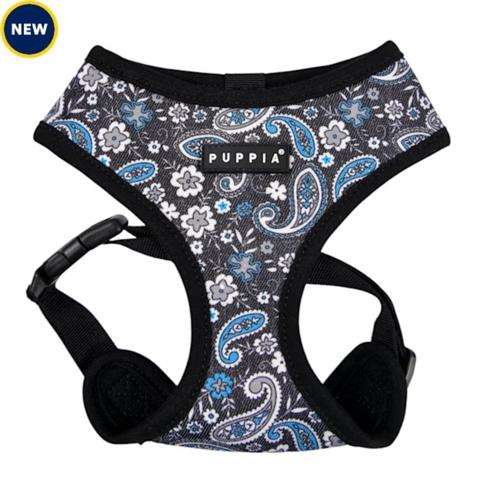 Puppia Black and Red Dog Harness